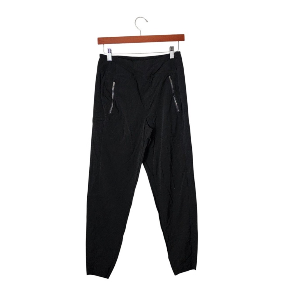 ATHLETA Trekkie North Jogger Black Zip Pocket Hiking Pants Gorpcore Travel‎ Sz 2